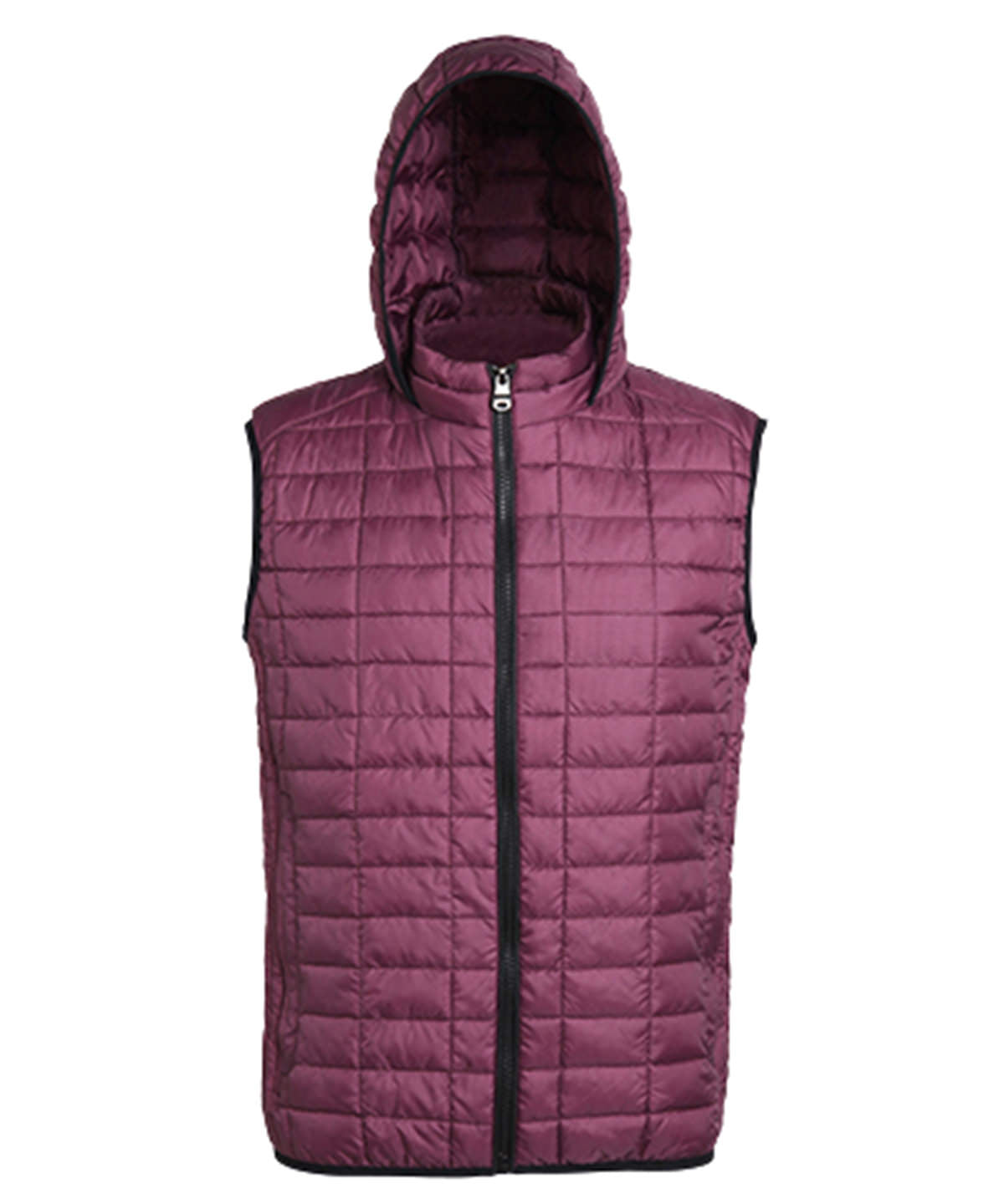 2786 Honeycomb hooded gilet, image 2