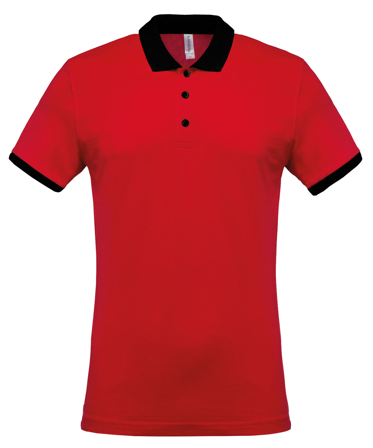 Kariban Two-tone piqué polo shirt, image 4