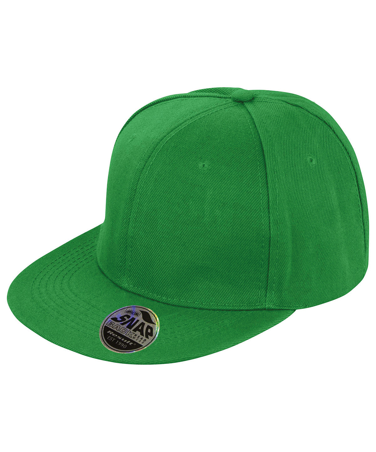 Result Headwear Bronx original flat peak snapback cap, image 3
