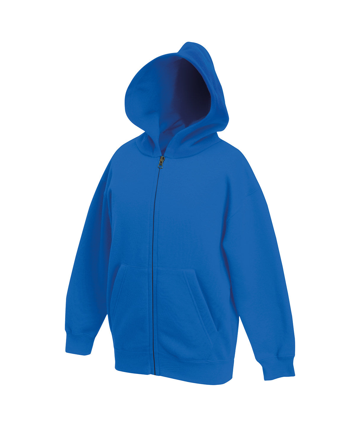 Fruit of the Loom Kids classic hooded sweatshirt jacket, image 7