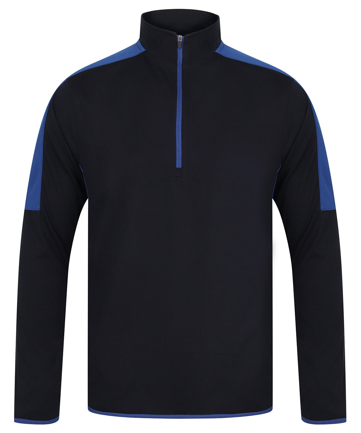 Finden & Hales ¼ zip mid-layer with contrast panelling, image 5