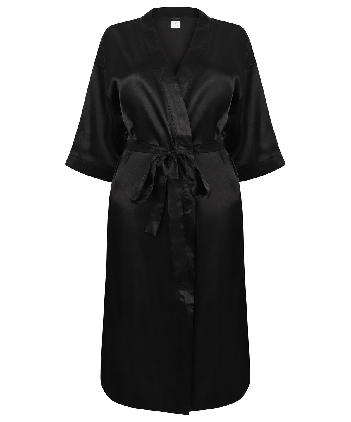 Towel City Women's satin robe, image 2