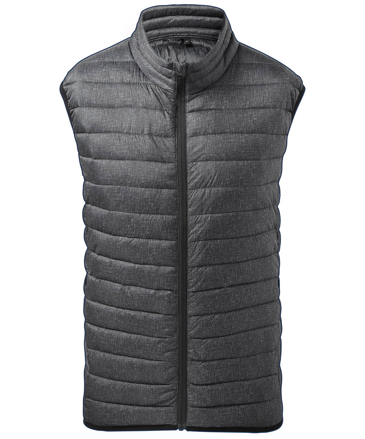 2786 Melange padded gilet, image 2