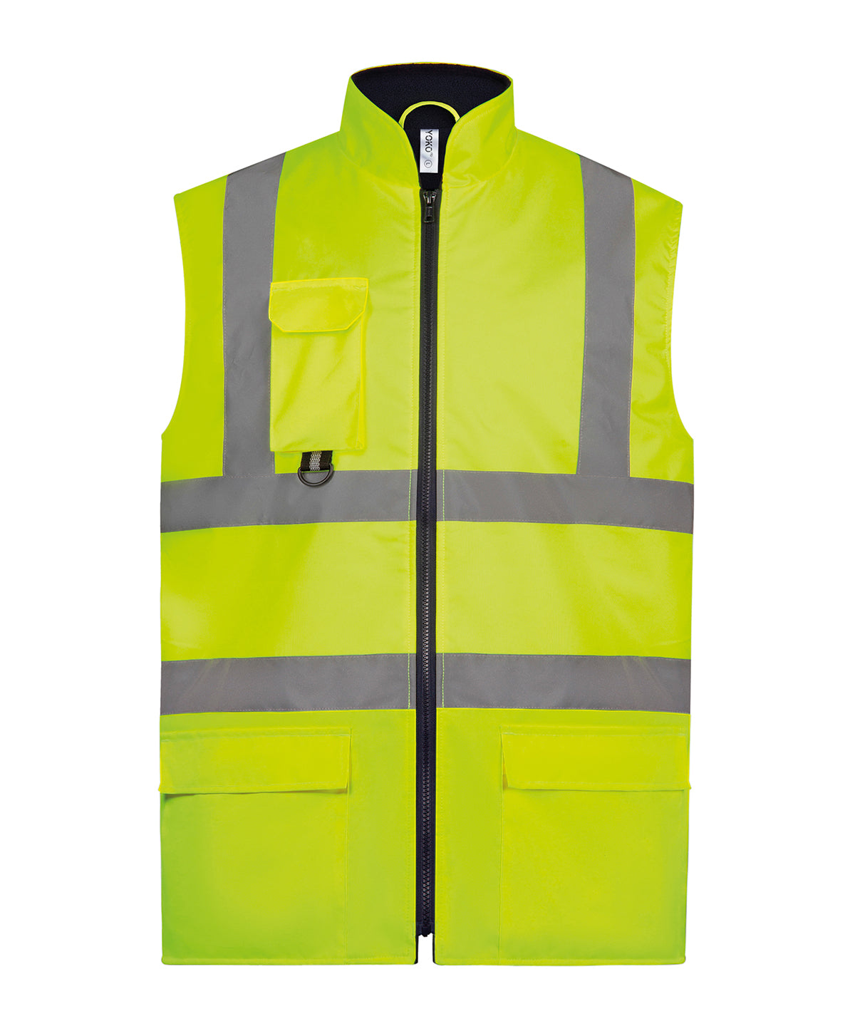 Yoko Hi-vis padded bodywarmer, image 3
