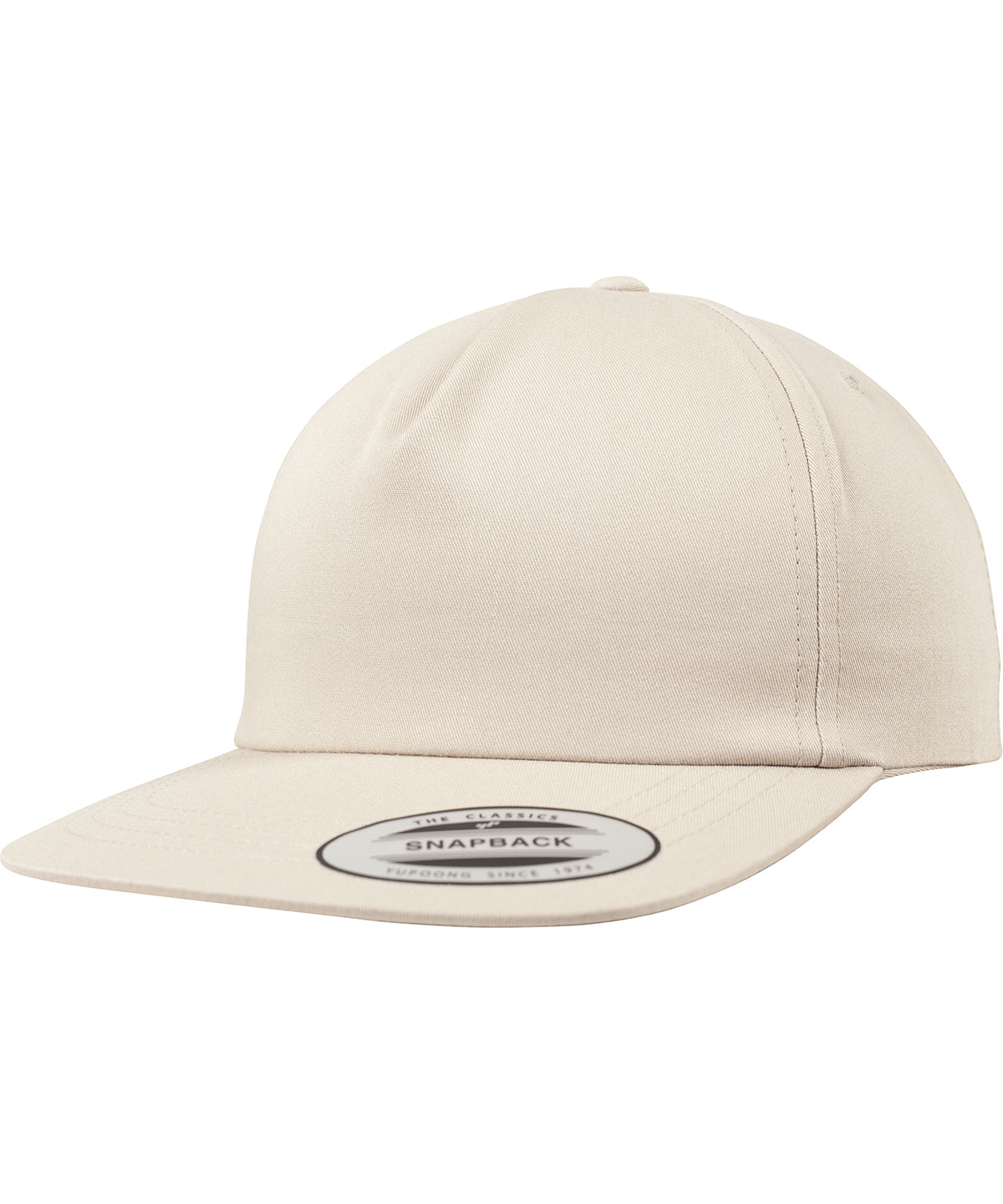 Flexfit by Yupoong Unstructured 5-panel snapback, image 3