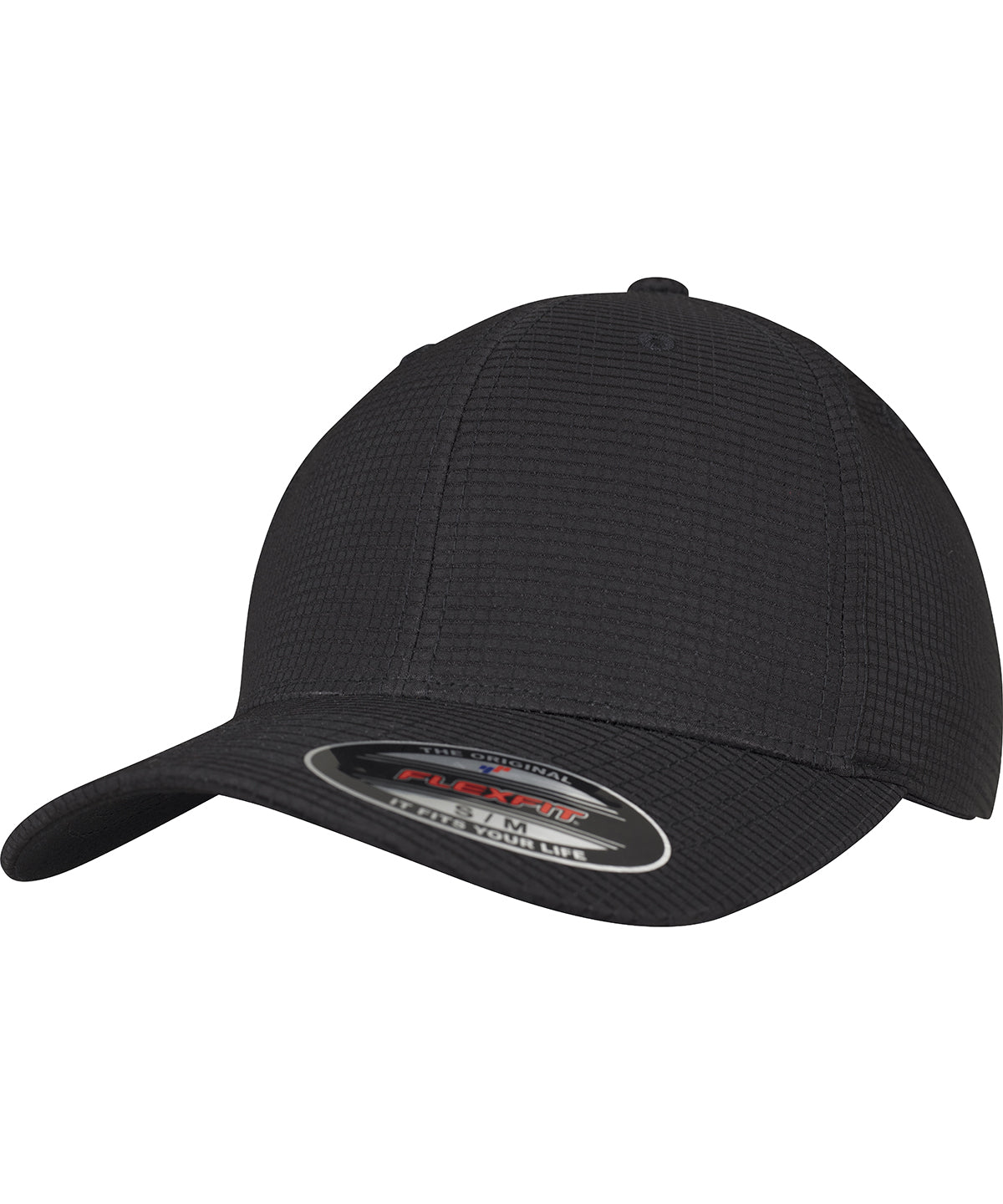 Flexfit by Yupoong Flexfit hydro-grid stretch cap in Black, image 2