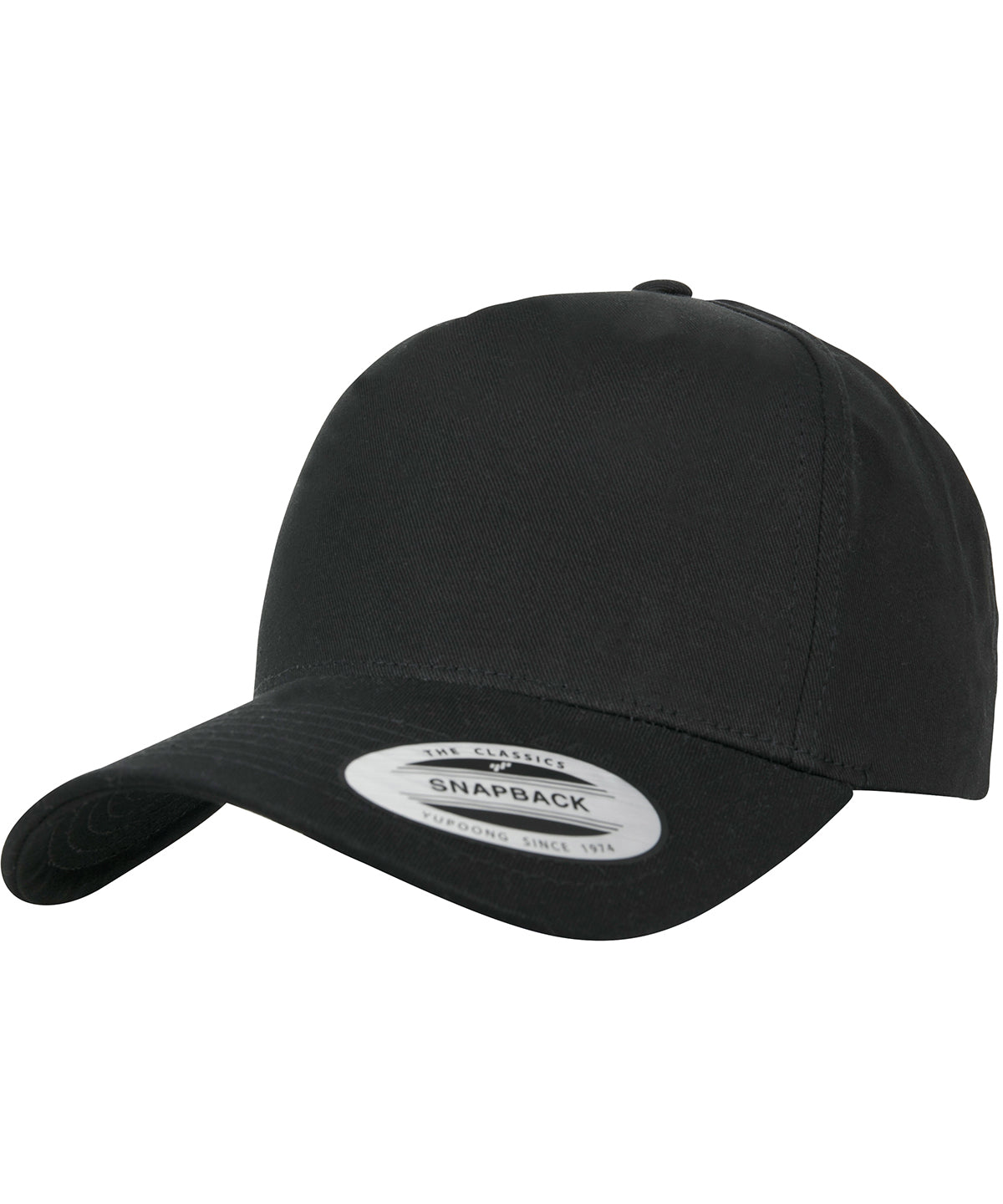 Flexfit by Yupoong 5-panel curved classic snapback, image 3