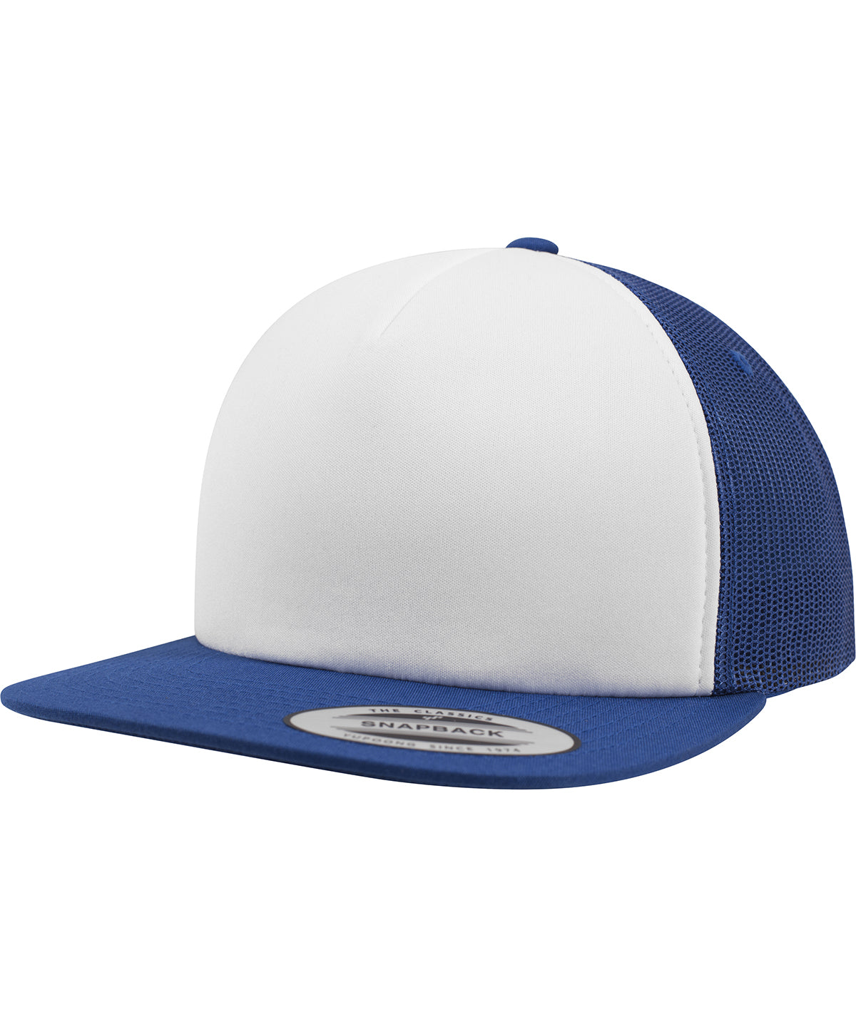 Flexfit by Yupoong Foam trucker with white front, image 6