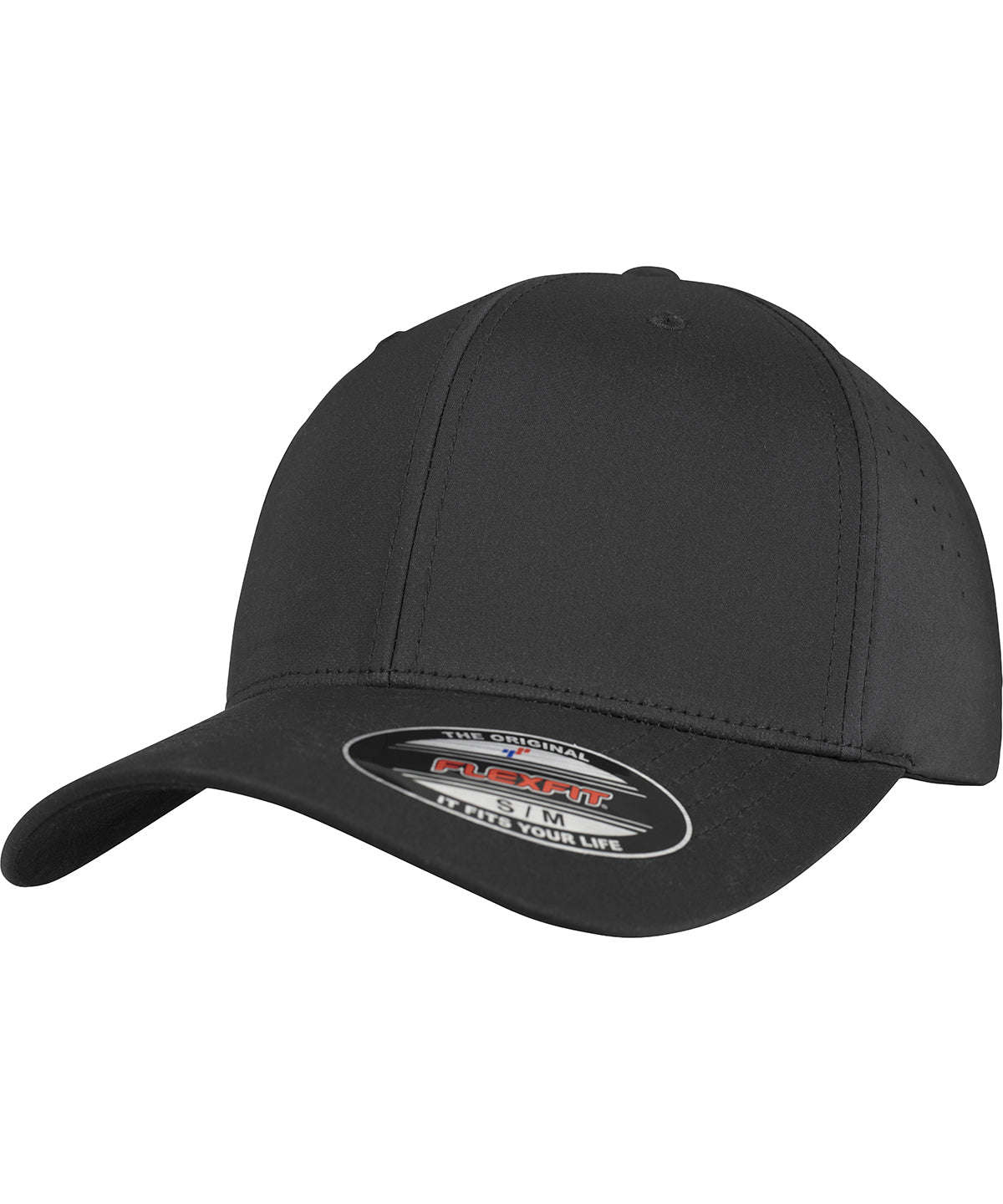 Flexfit by Yupoong Flexfit perforated cap in Black, image 2