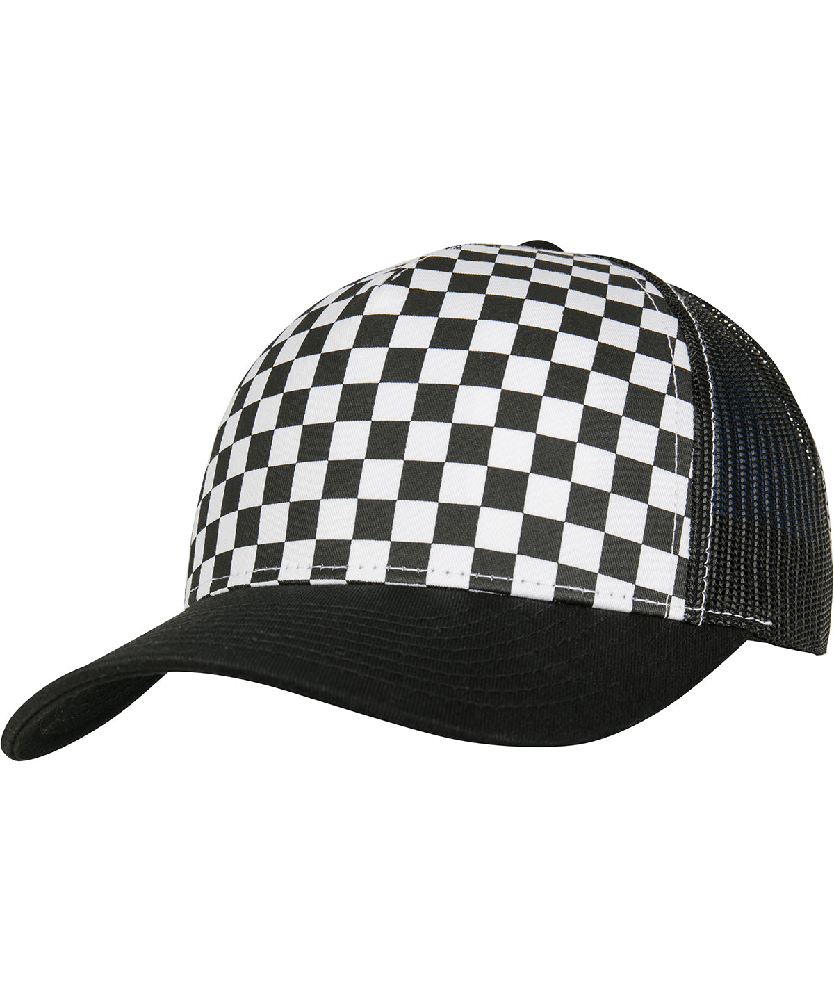 Flexfit by Yupoong Checkerboard retro trucker, image 2