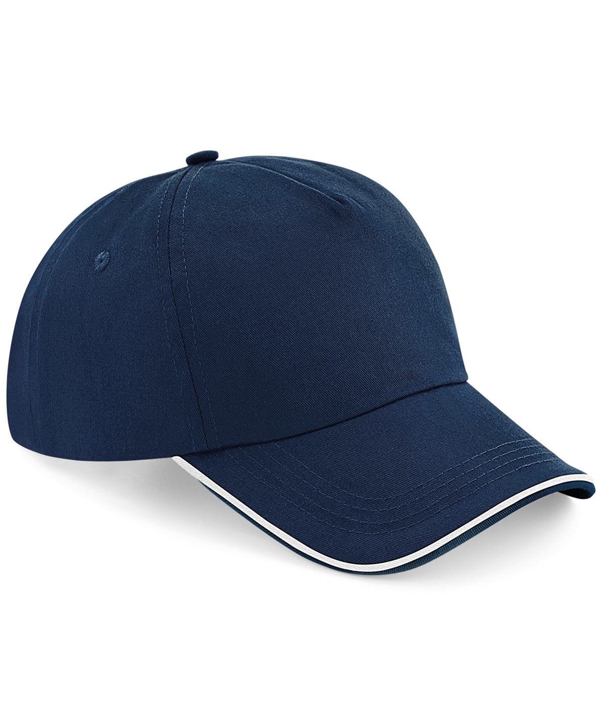 Beechfield Authentic 5-panel cap - piped peak, image 6