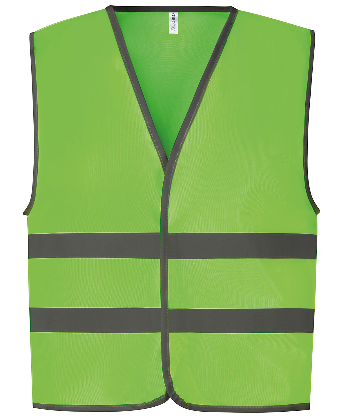 Yoko Hi-vis reflective border kids waistcoat, image 3