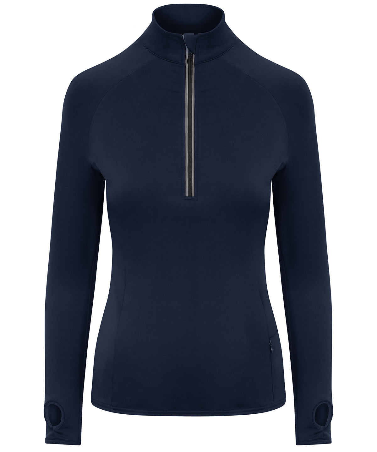AWDis Just Cool Women's Cool Flex long half-zip top, image 2