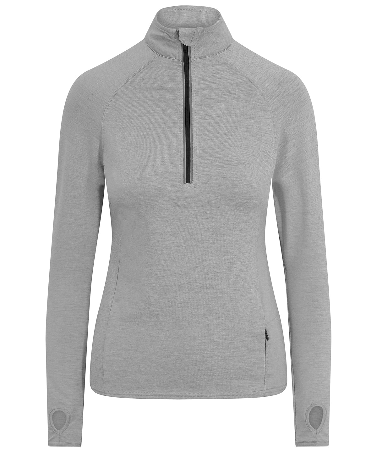 AWDis Just Cool Women's Cool Flex long half-zip top, image 4