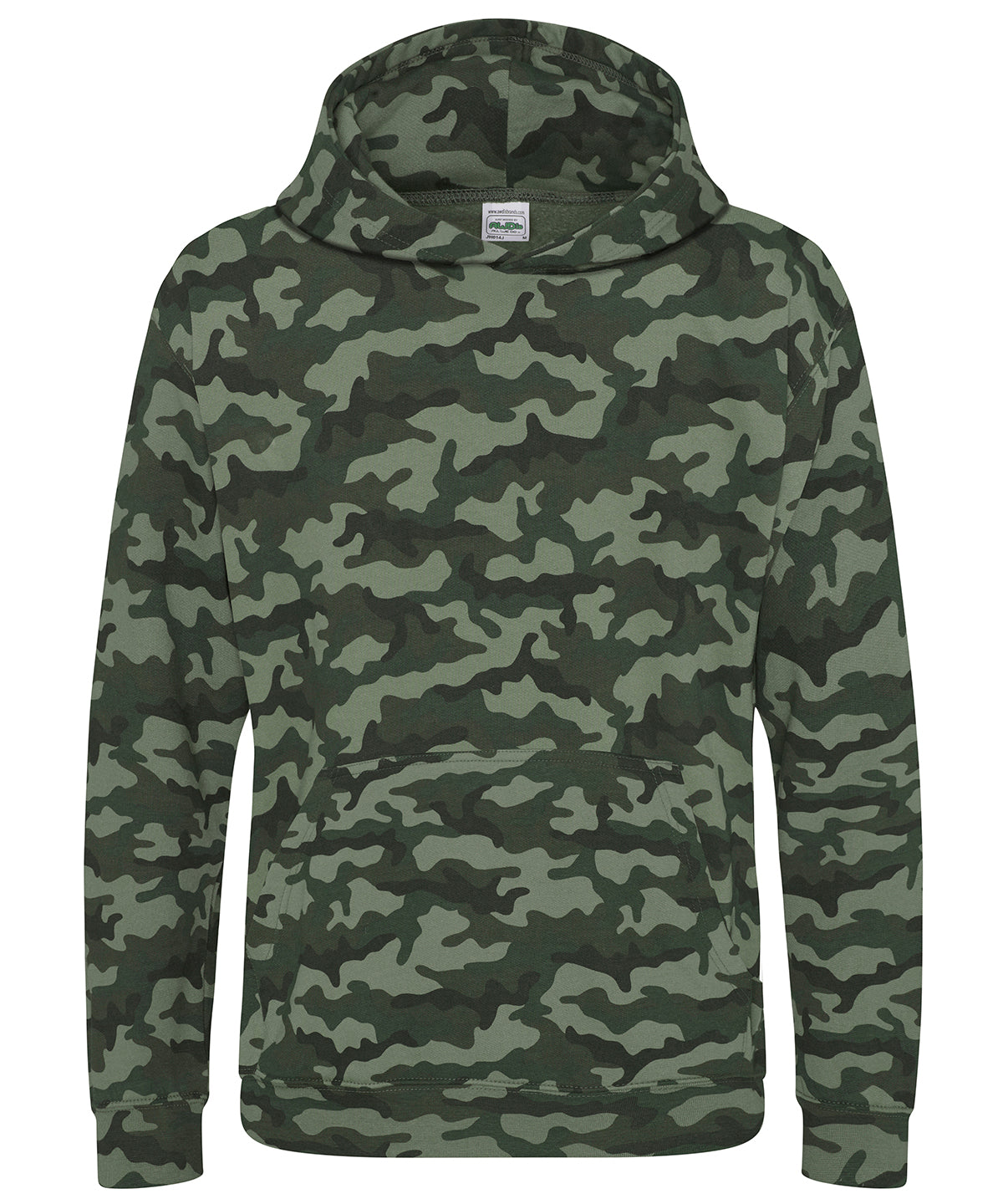AWDis Just Hoods Kids camo hoodie, image 3