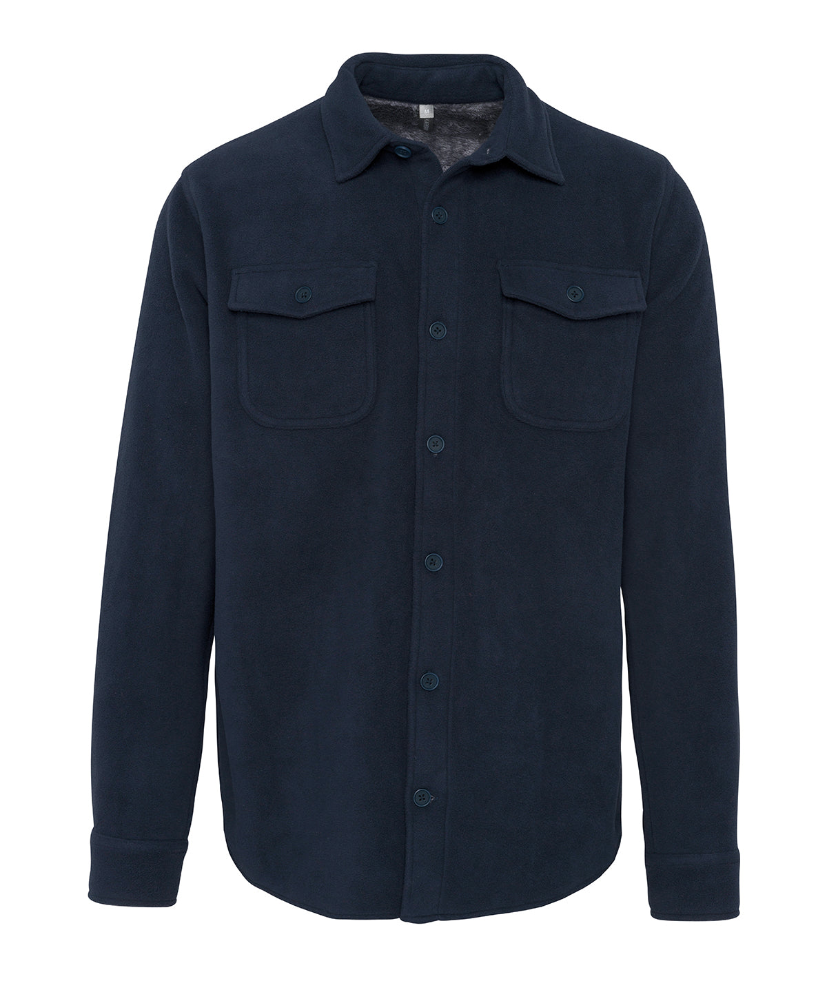 Kariban Sherpa-lined fleece overshirt, image 3