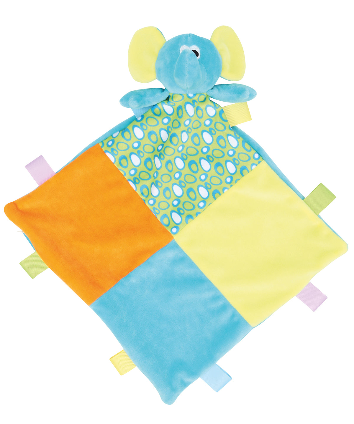 Mumbles Baby multi-coloured comforter in Multi, image 2