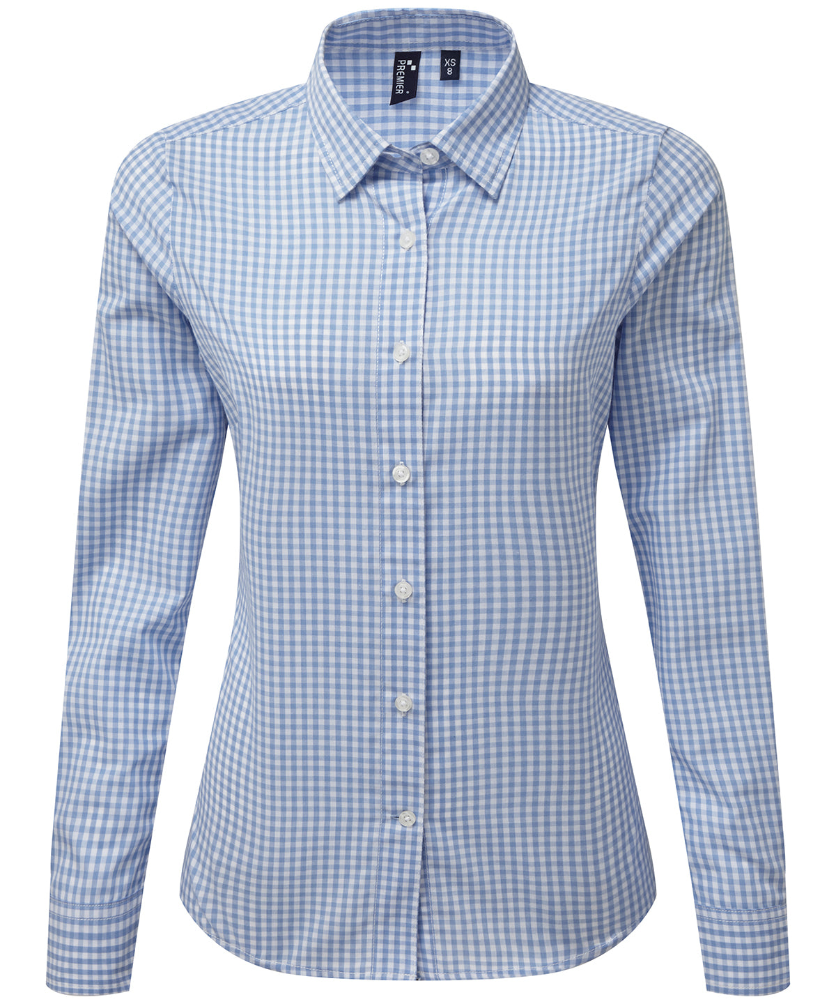 Premier Women's Maxton check long sleeve shirt, image 4