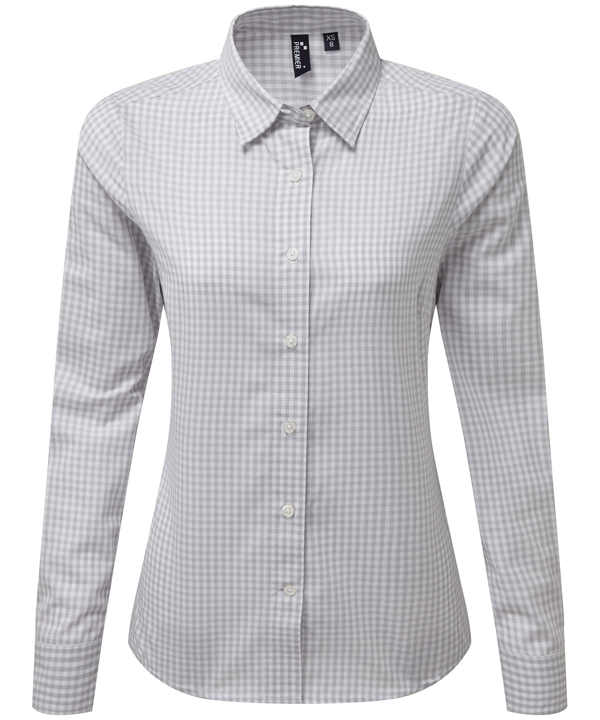 Premier Women's Maxton check long sleeve shirt, image 6