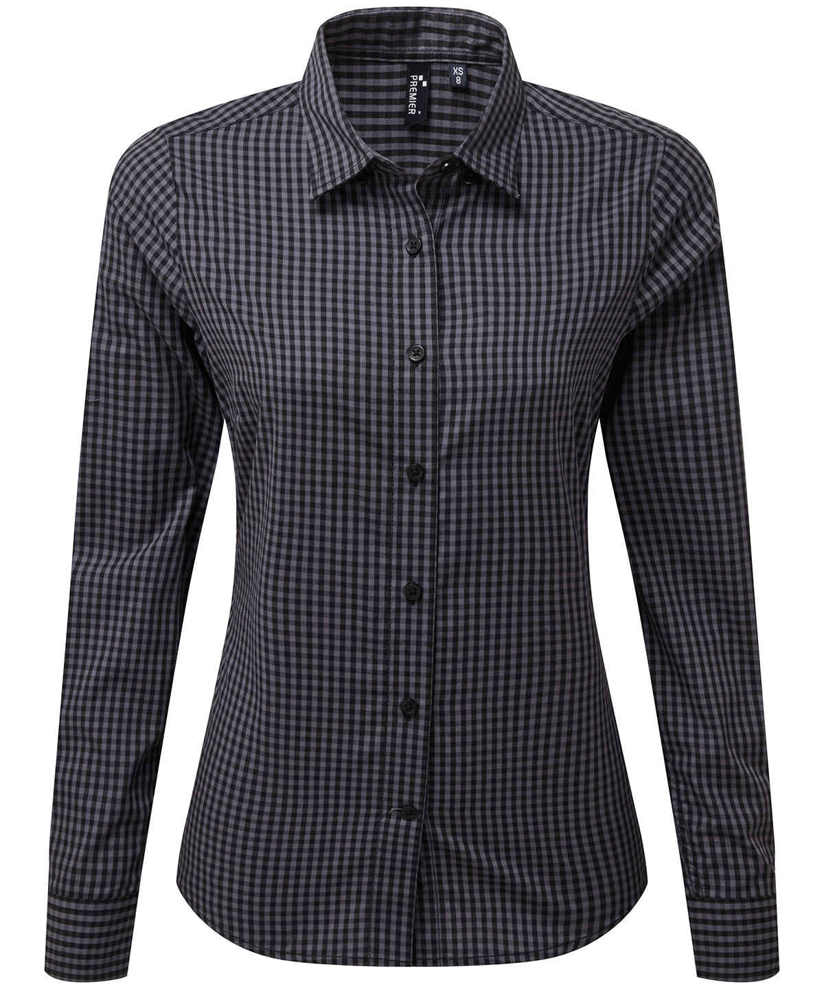 Premier Women's Maxton check long sleeve shirt, image 7