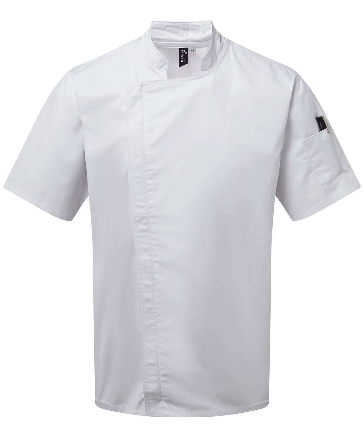 Premier Chef's zip-close short sleeve jacket, image 4
