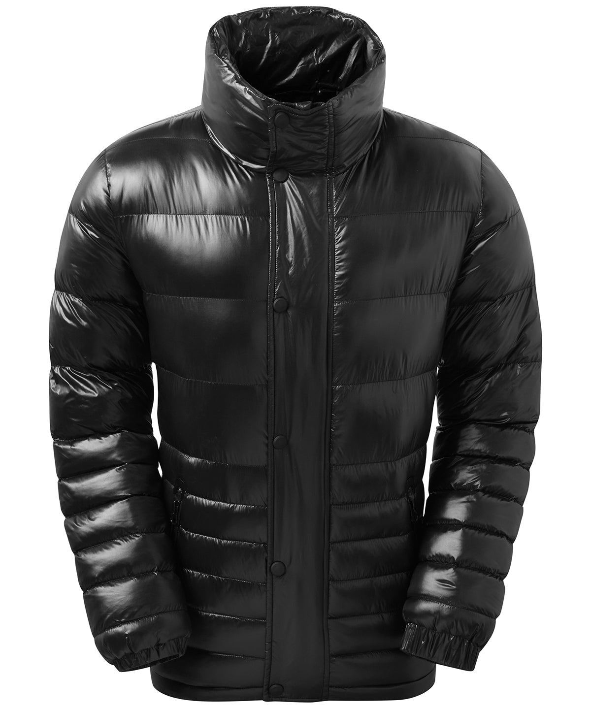 2786 Sloper padded jacket in Black, image 2