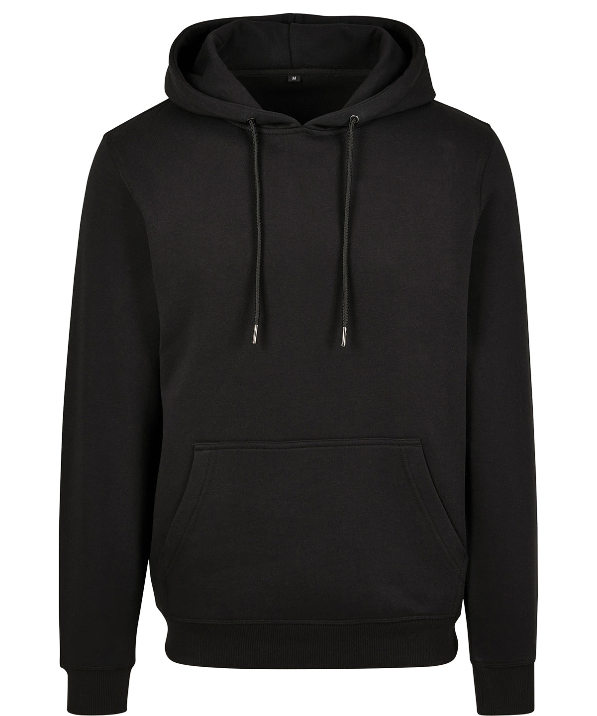 Build Your Brand Premium hoodie in Black, image 2