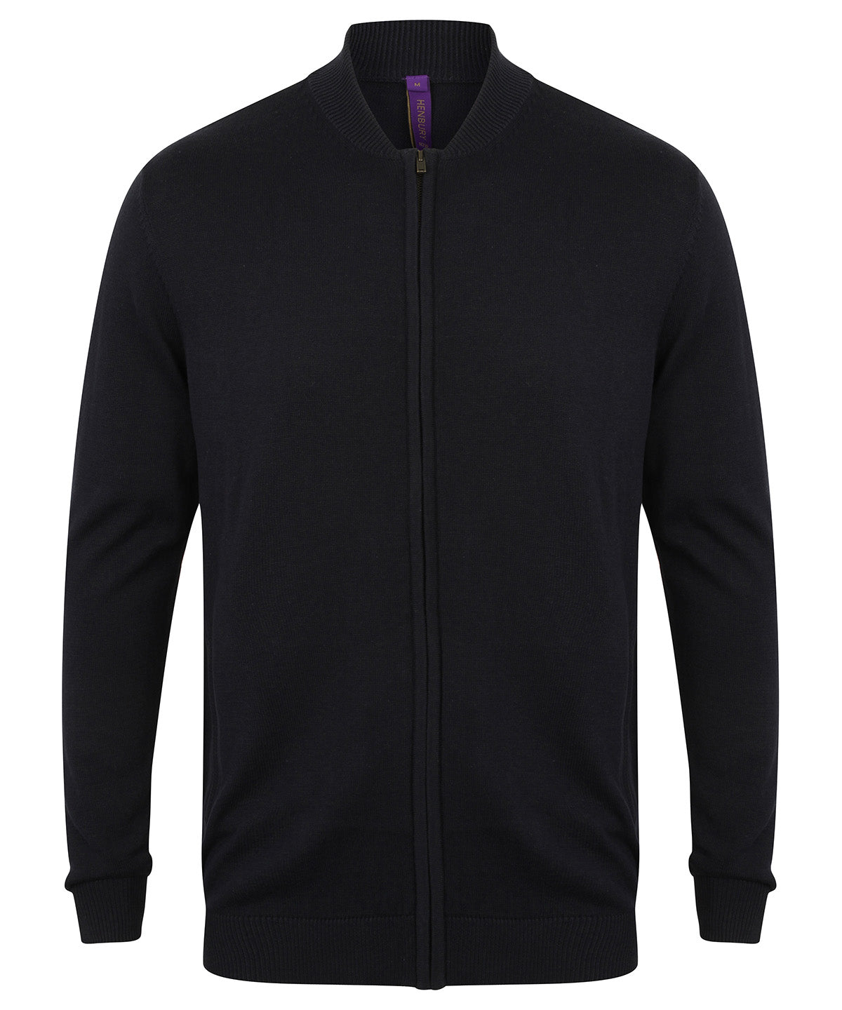 Henbury Unisex zip-through cardigan, image 3