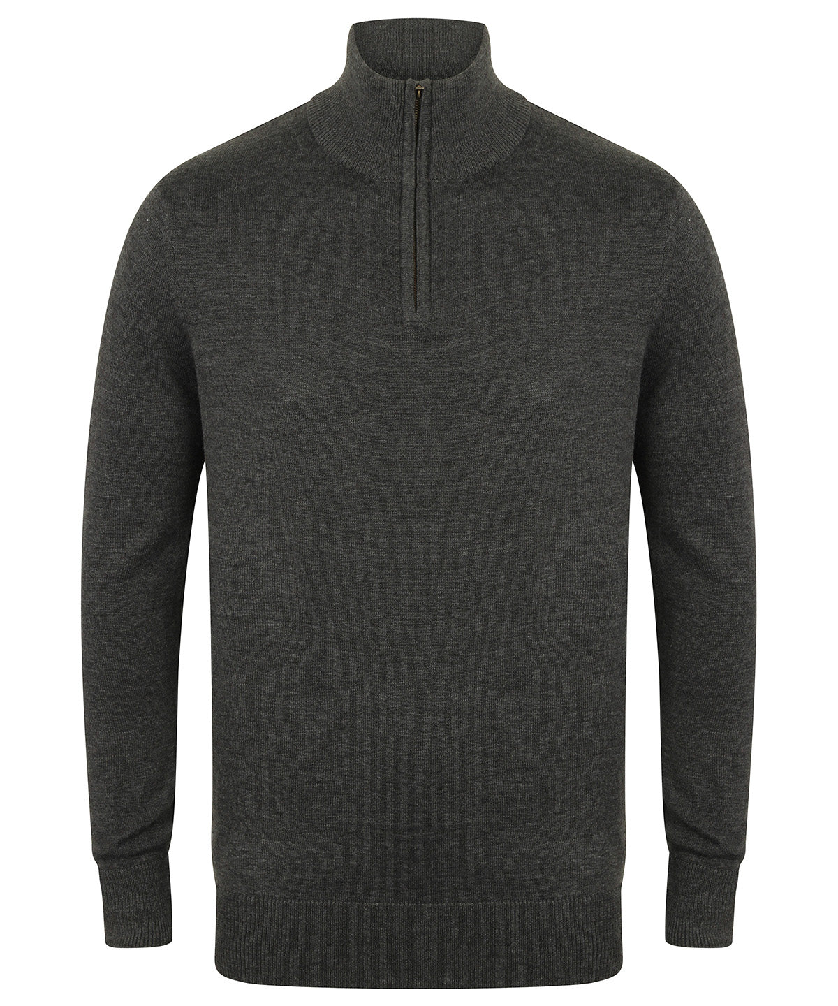 Henbury ¼ zip jumper, image 4