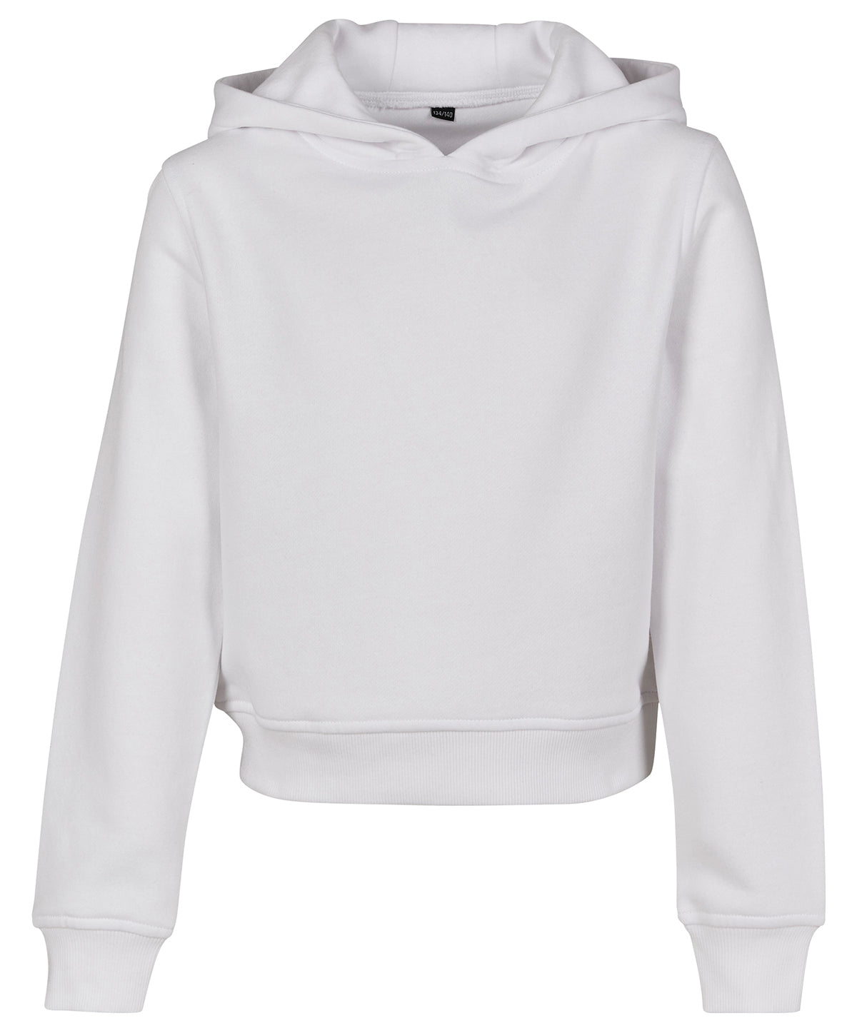 Build Your Brand Girls cropped sweat hoodie, image 6