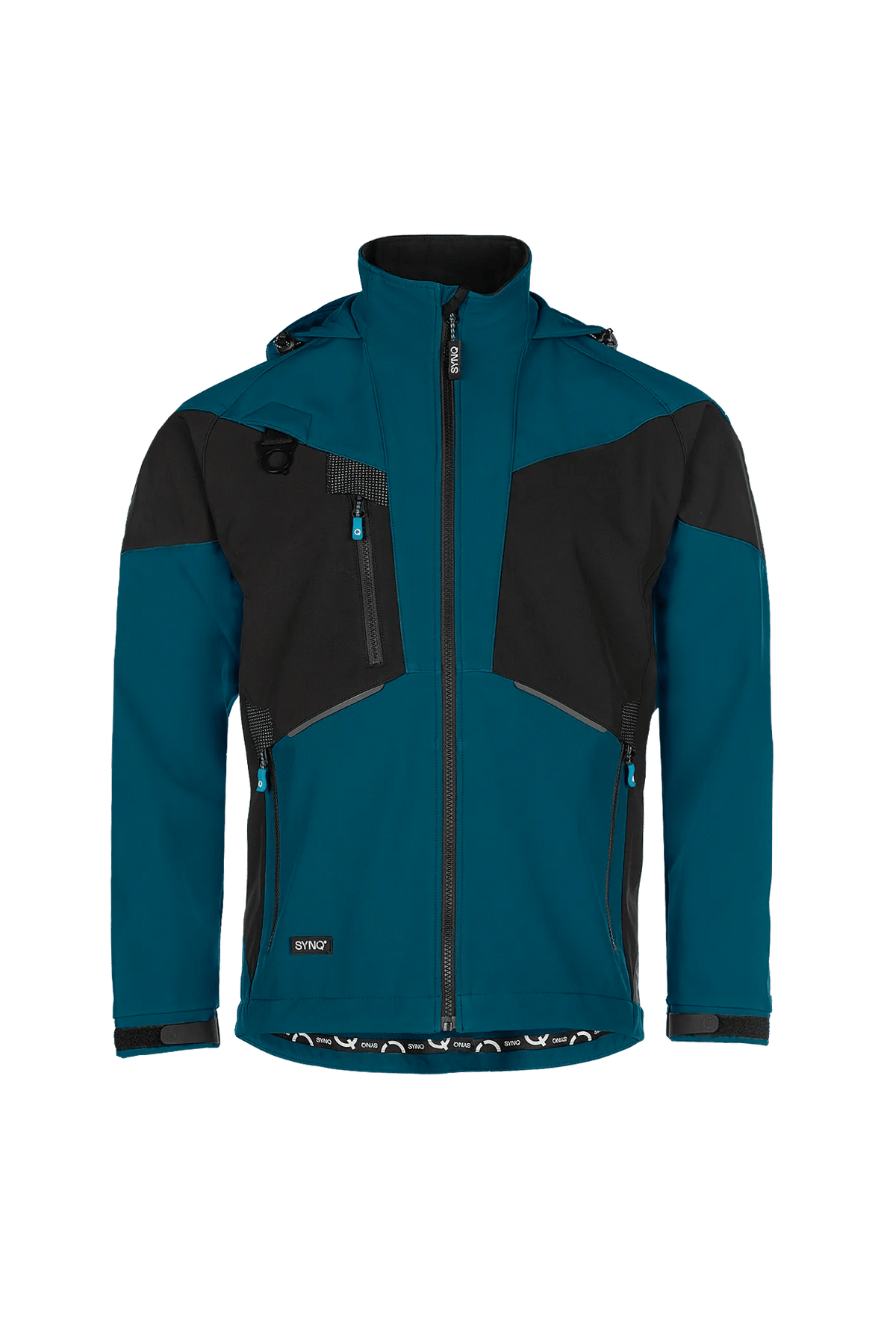 SYNQ Stunter in Petrol blue/Black, front view