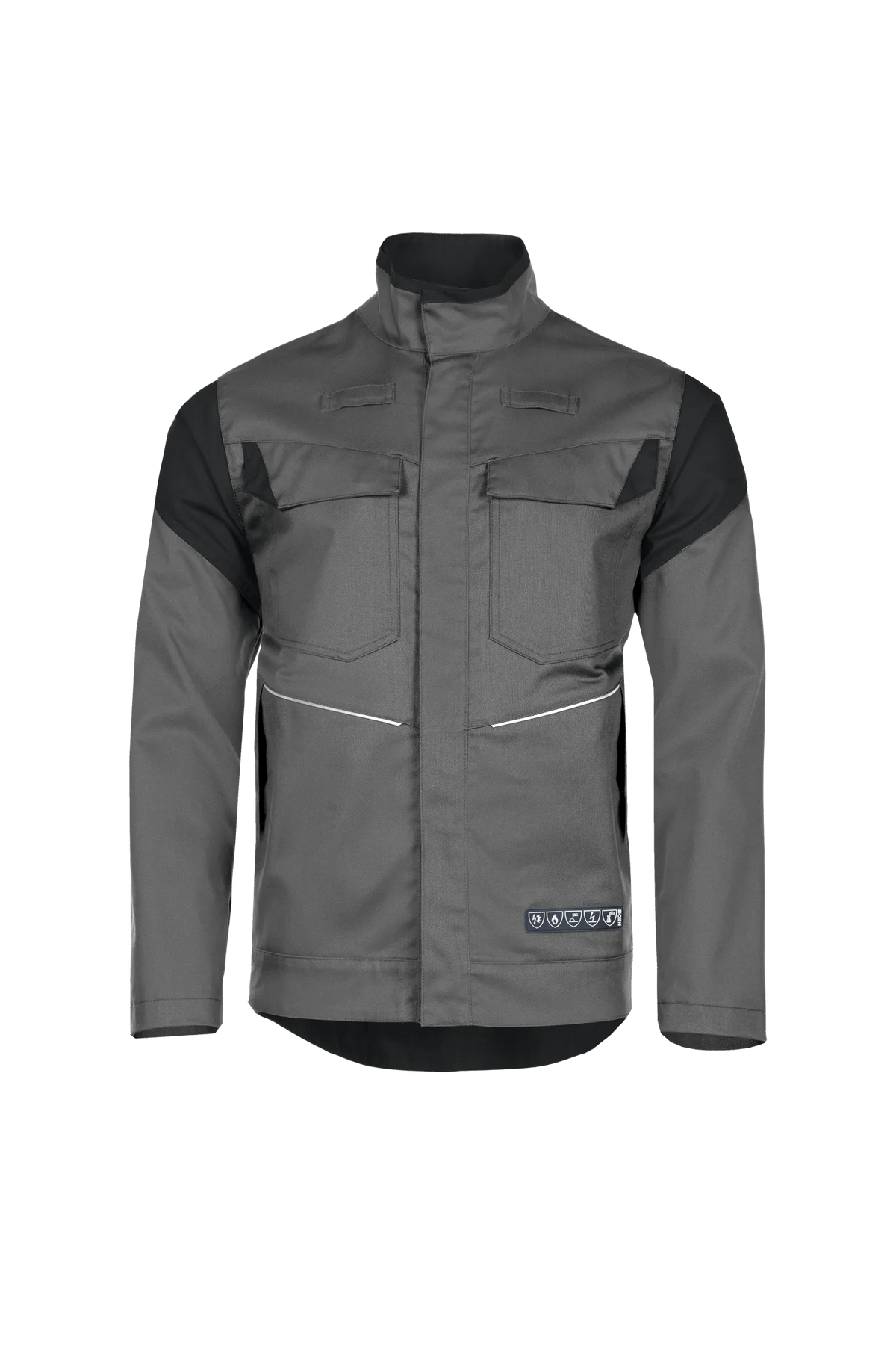 Sioen PRO Orel in Anthracite grey/Black, front view