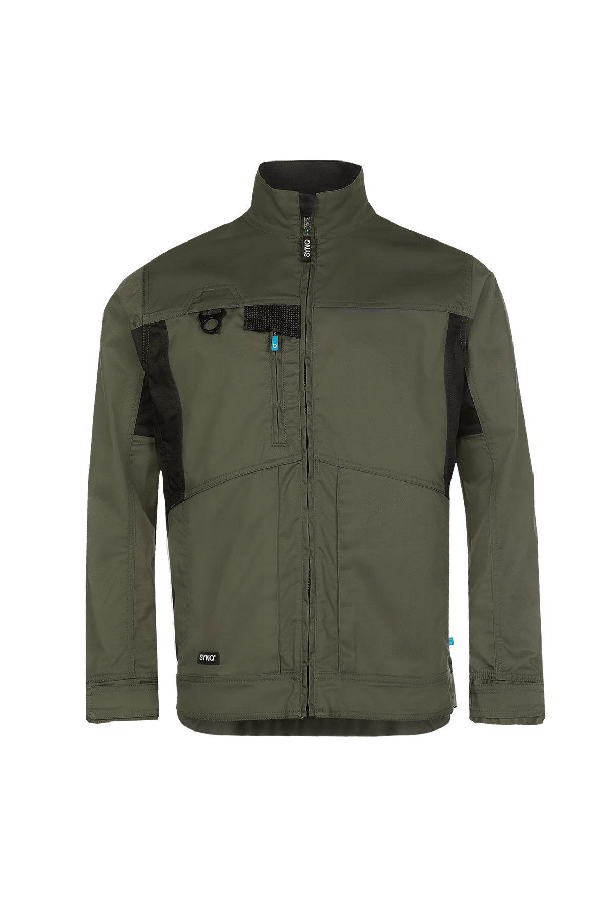 SYNQ Jockey in Khaki green/Black, front view