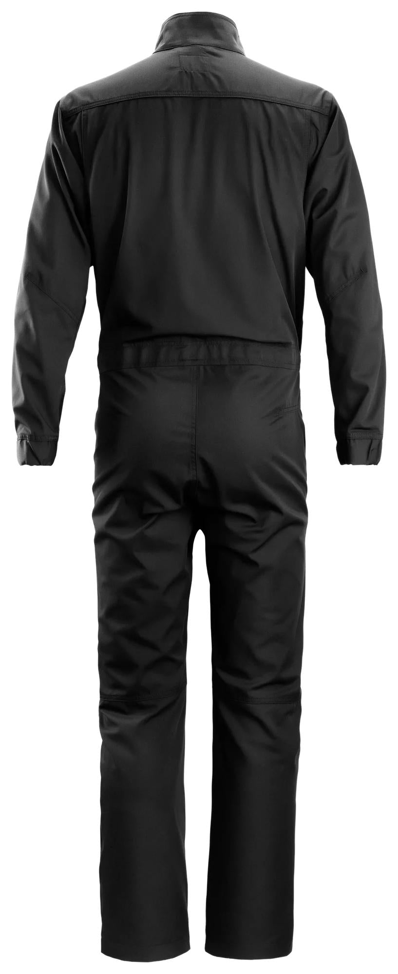 Snickers Workwear 6073 Service Overall in Black, back view