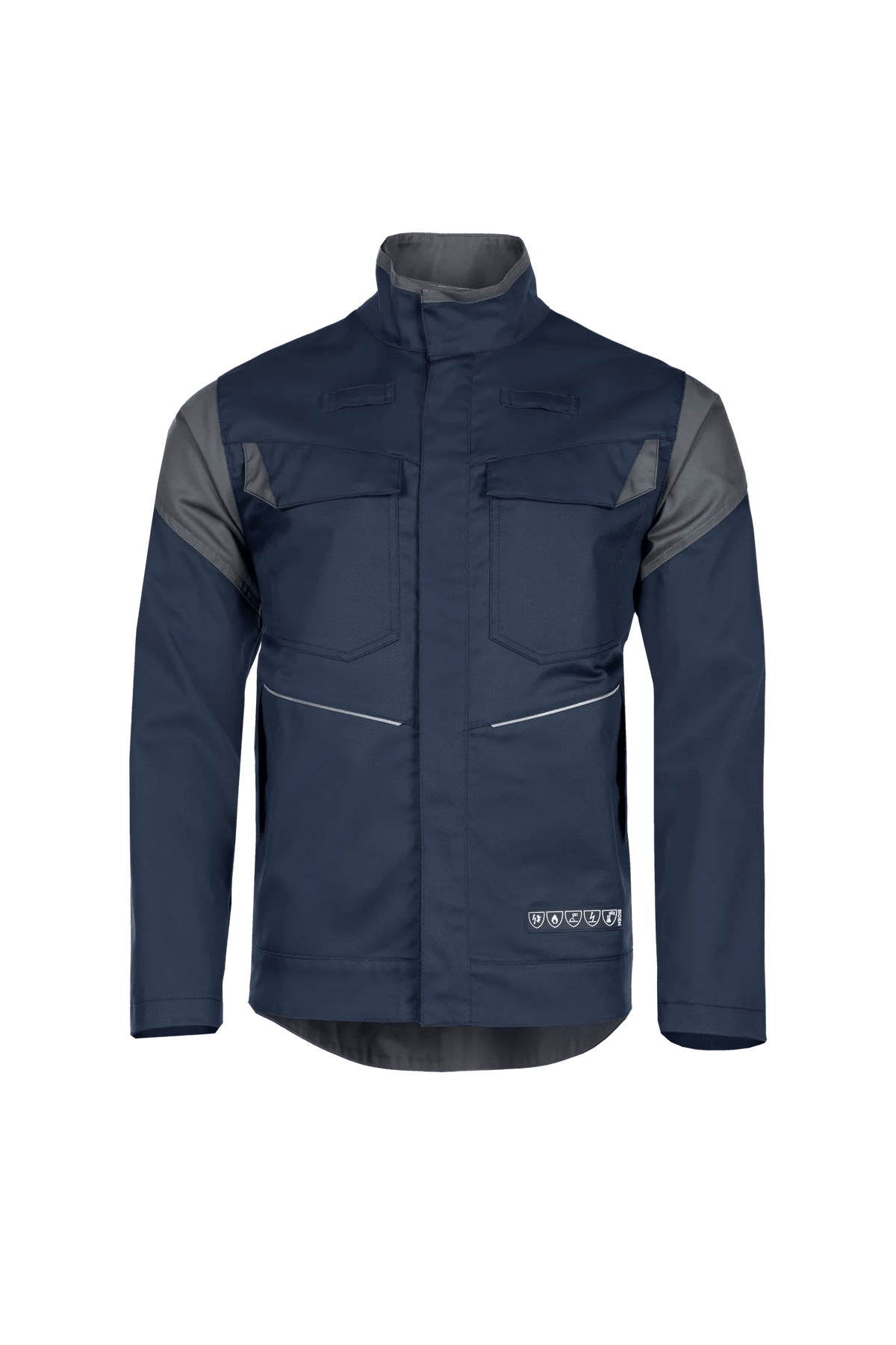 Sioen PRO Sedna in Navy blue/Anthracite grey, front view