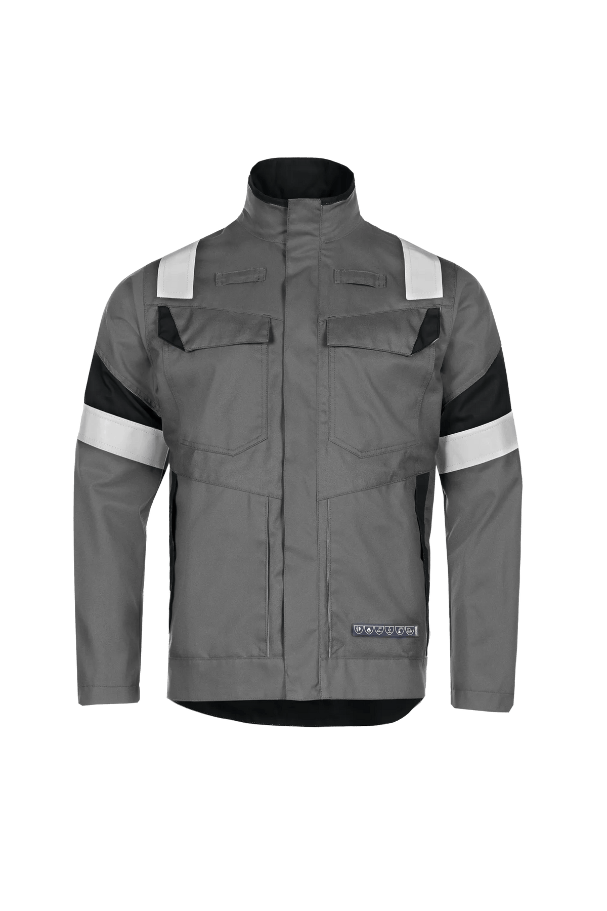 Sioen PRO Bennu in Anthracite grey/Black, front view