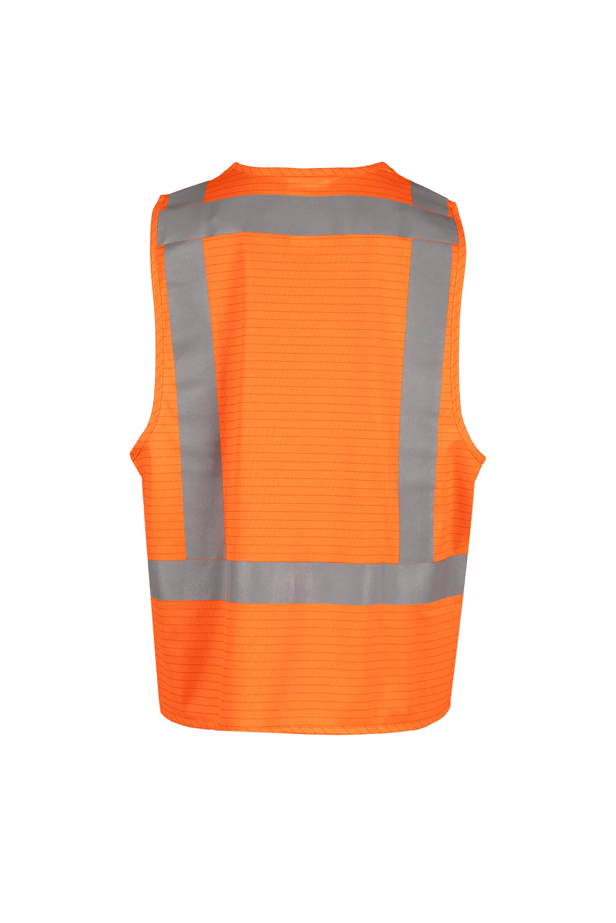Sioen PRO Sarvan in High-vis orange, back view