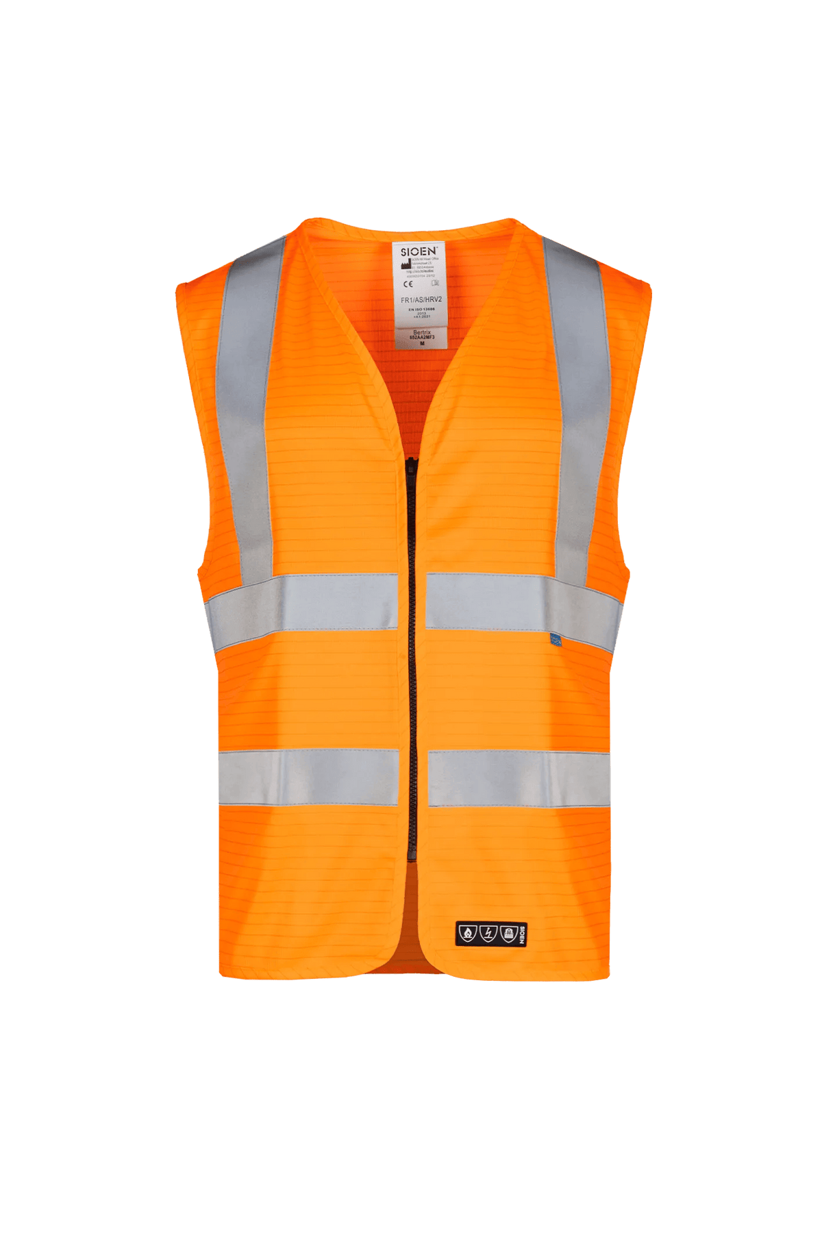 Sioen PRO Bertrix in High-vis orange, front view