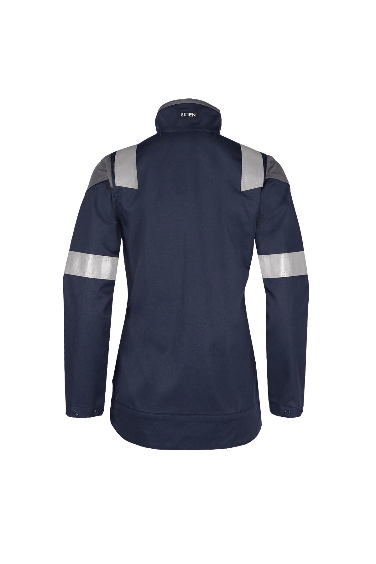 Sioen PRO Rodari Women in Navy blue/Anthracite grey, back view