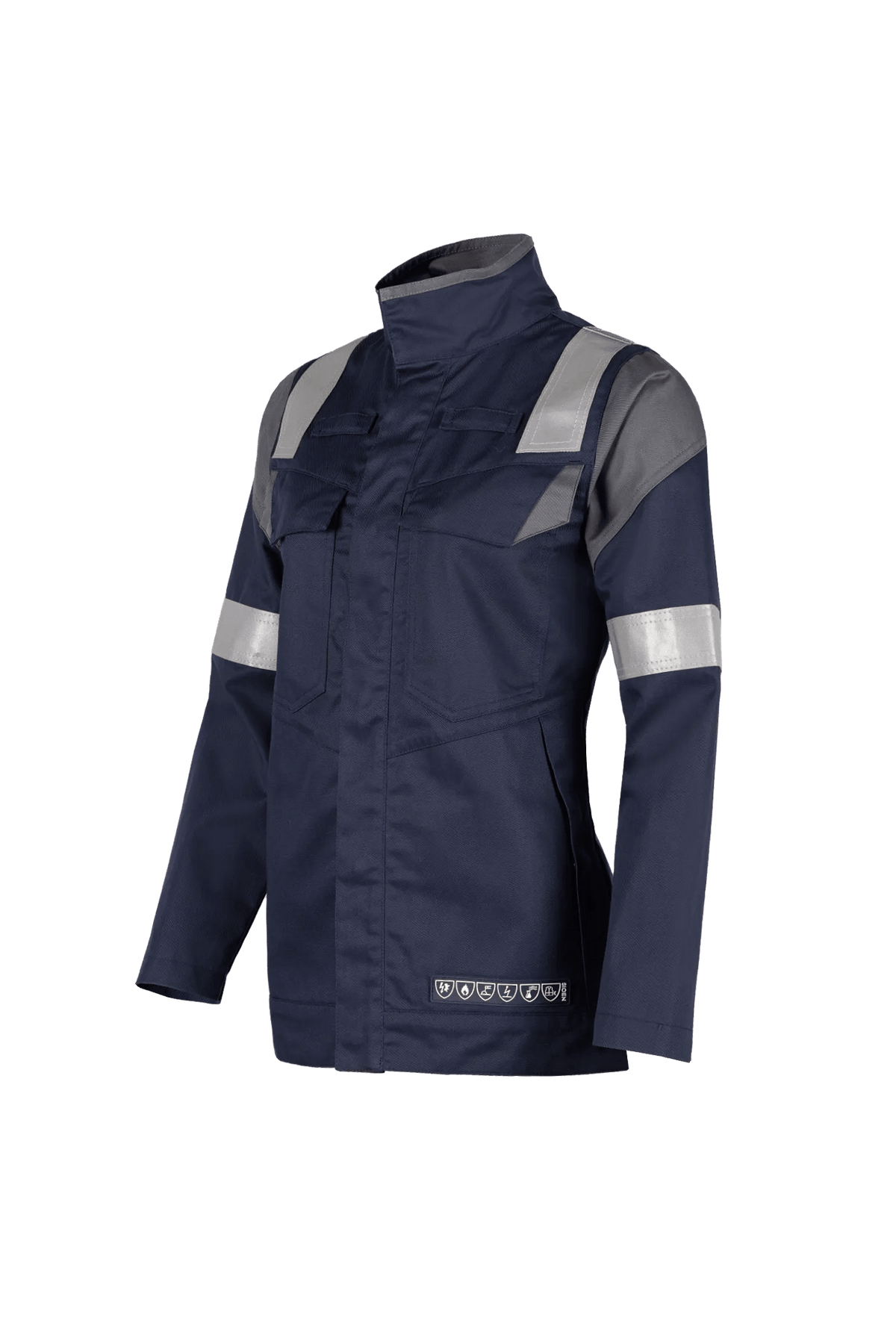 Sioen PRO Rodari Women in Navy blue/Anthracite grey, side view