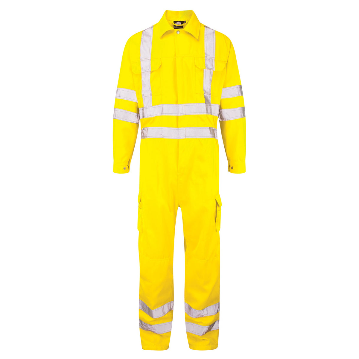 ØRN Hi-Vis Shrike Coverall – Yellow – front
