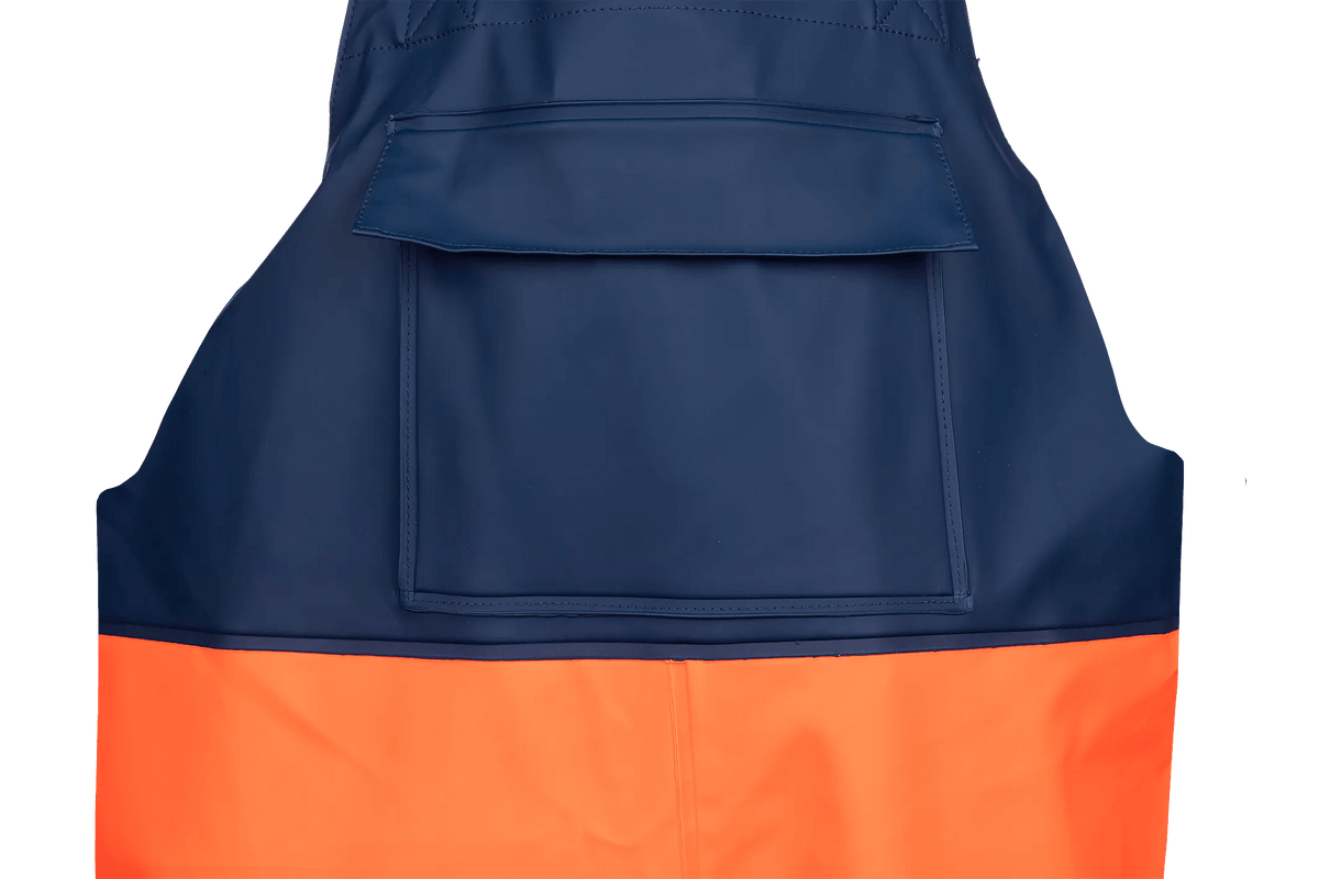 Sioen Stein in High-vis orange/Navy blue