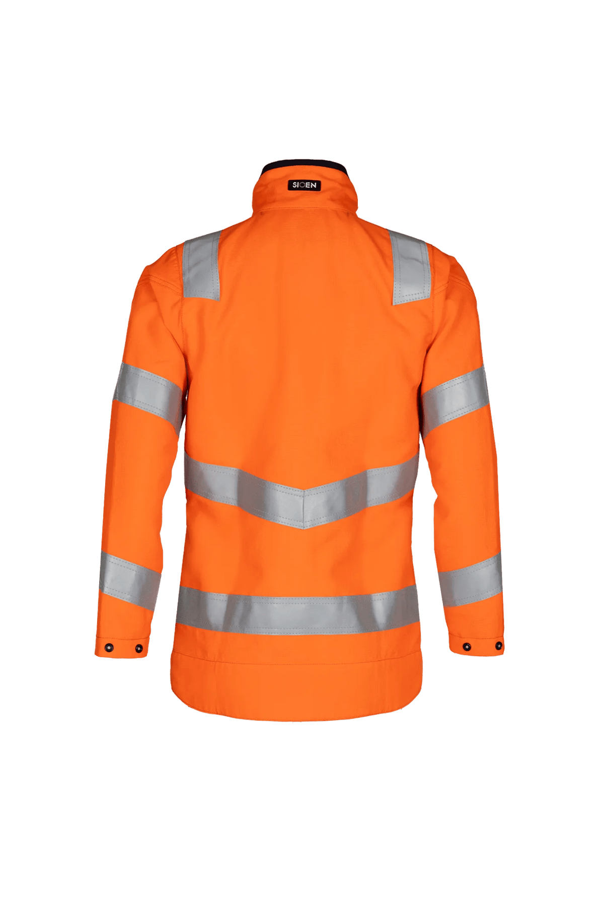 Sioen PRO Alcor Women in High-vis orange, back view