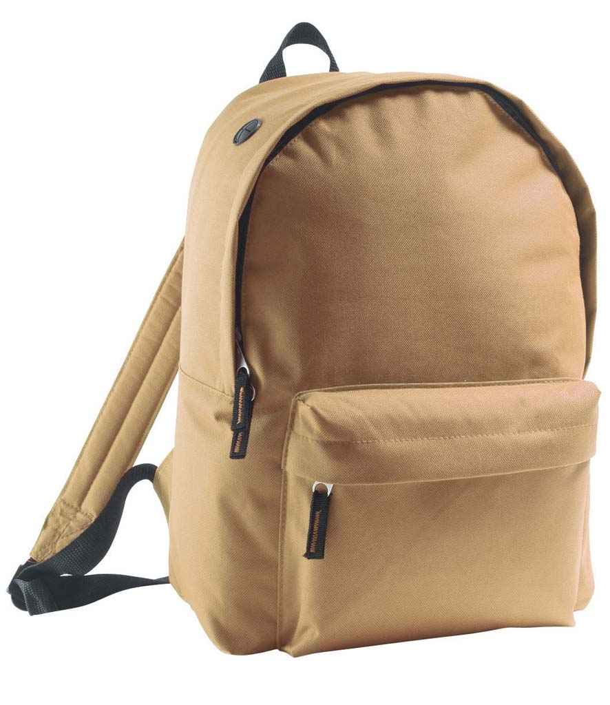 SOL'S Rider Backpack in Dune, front view