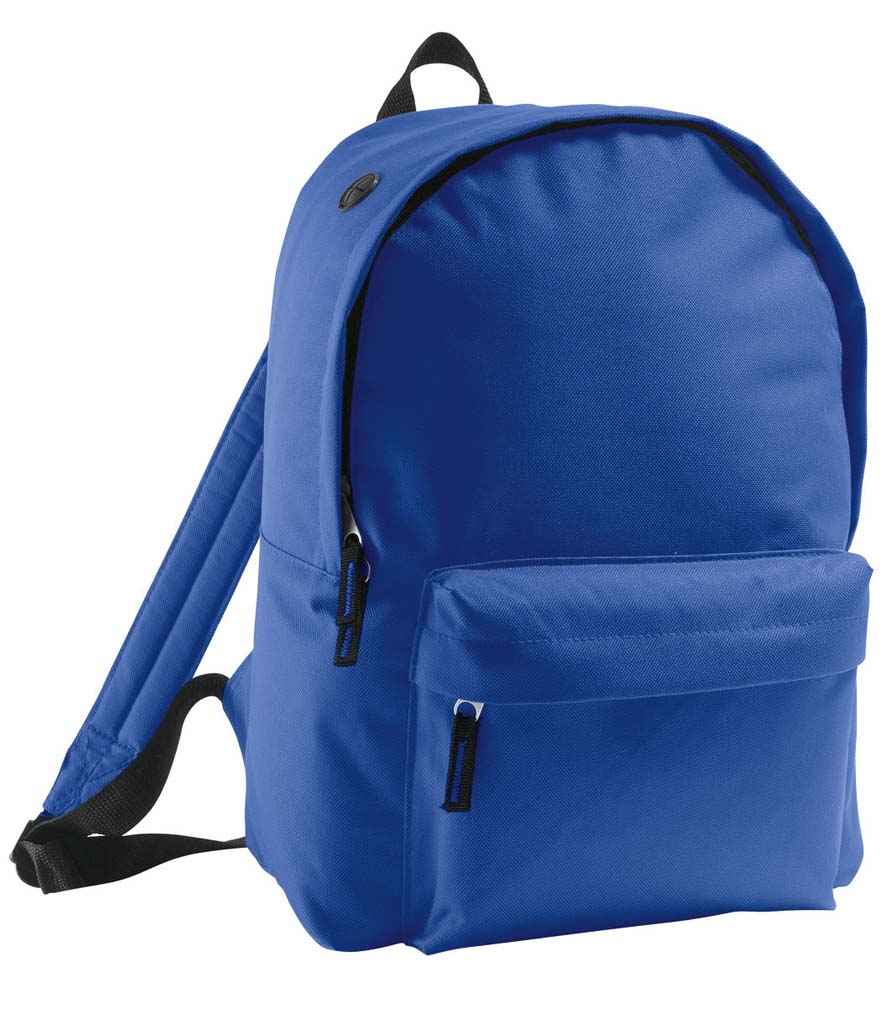 SOL'S Rider Backpack in Royal Blue, front view