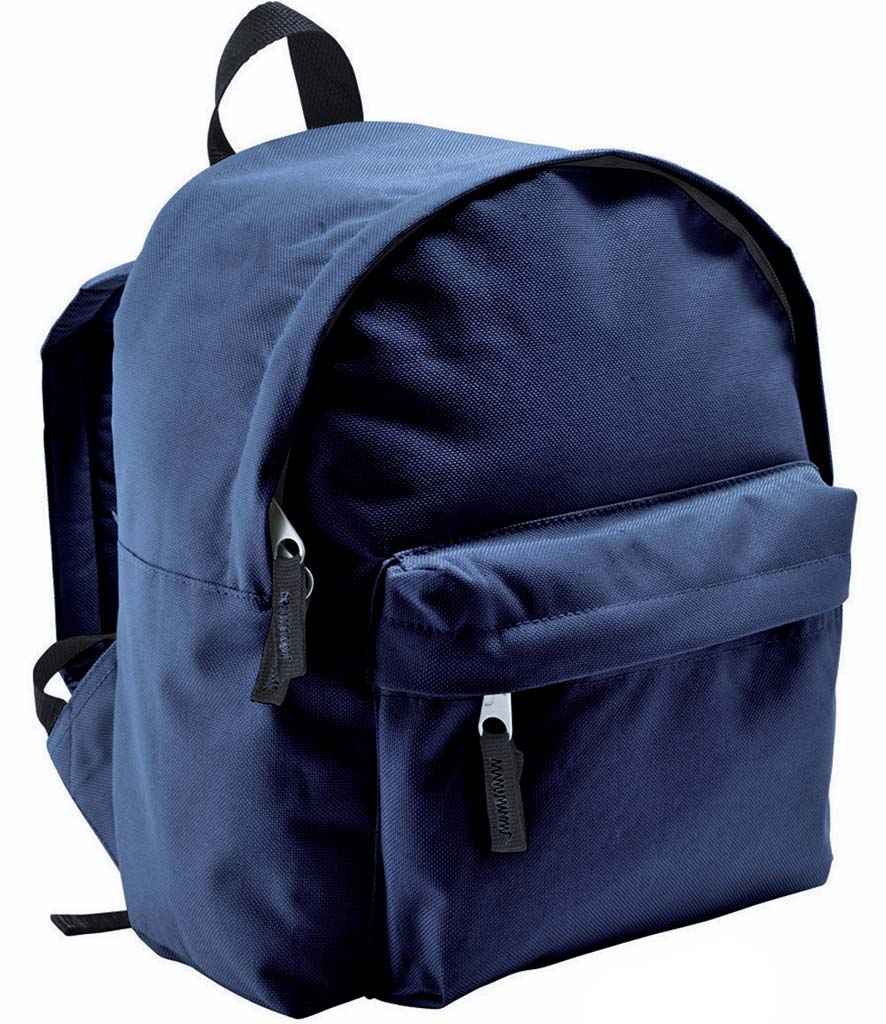 SOL'S Kids Rider Backpack in French Navy, front view