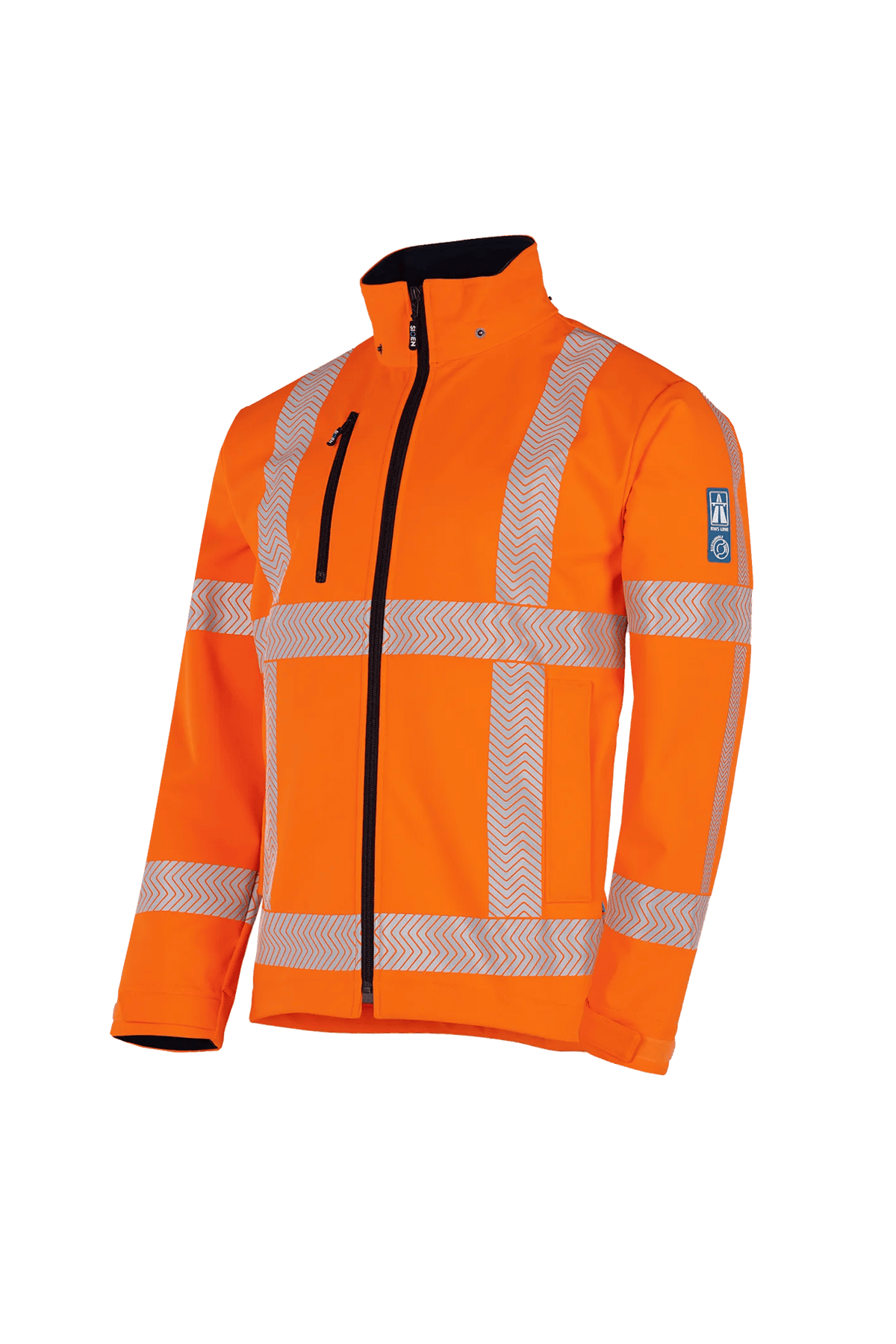 Sioen Anloo in High-vis orange, side view