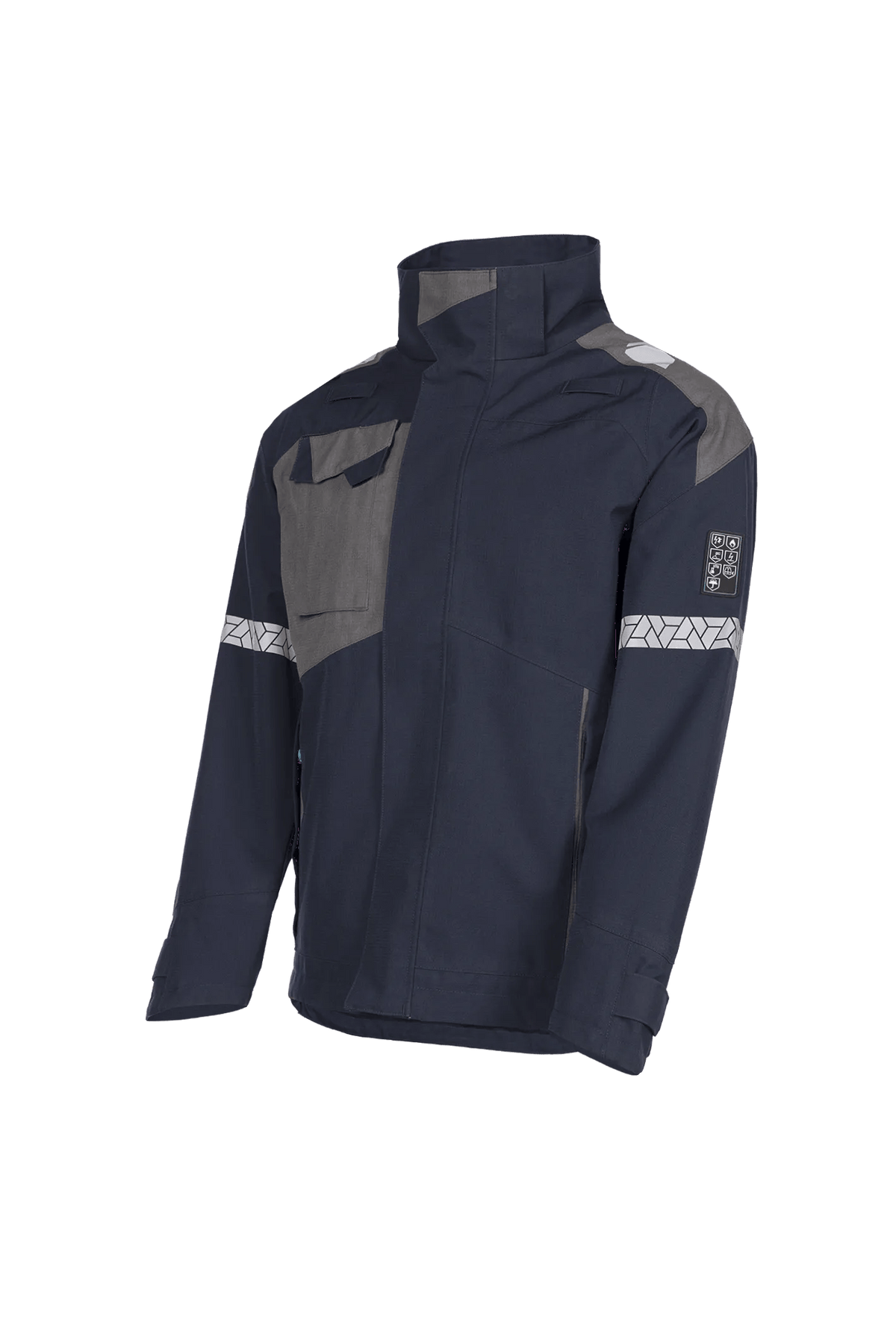 Sioen PRO Montar in Navy blue/Anthracite grey, side view