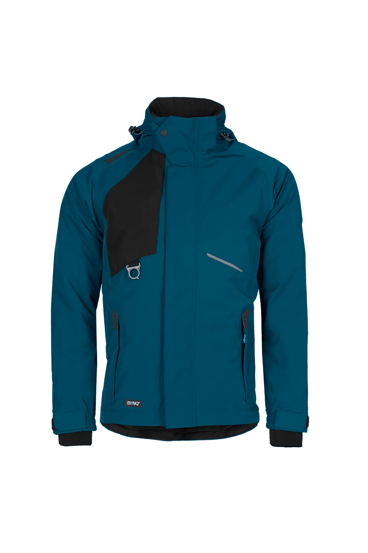 SYNQ Qold in Petrol blue/Black, front view