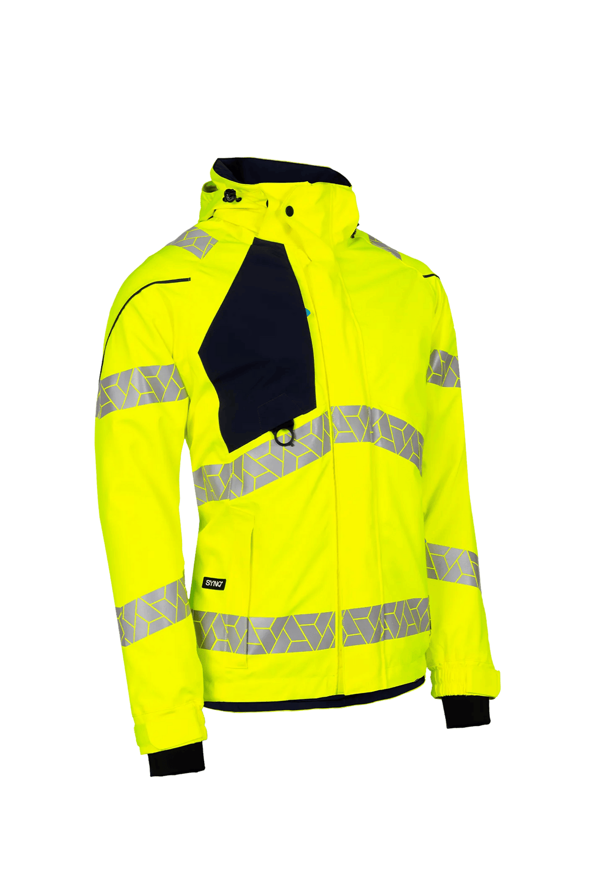 SYNQ Qrux in High-vis yellow/Black, side view